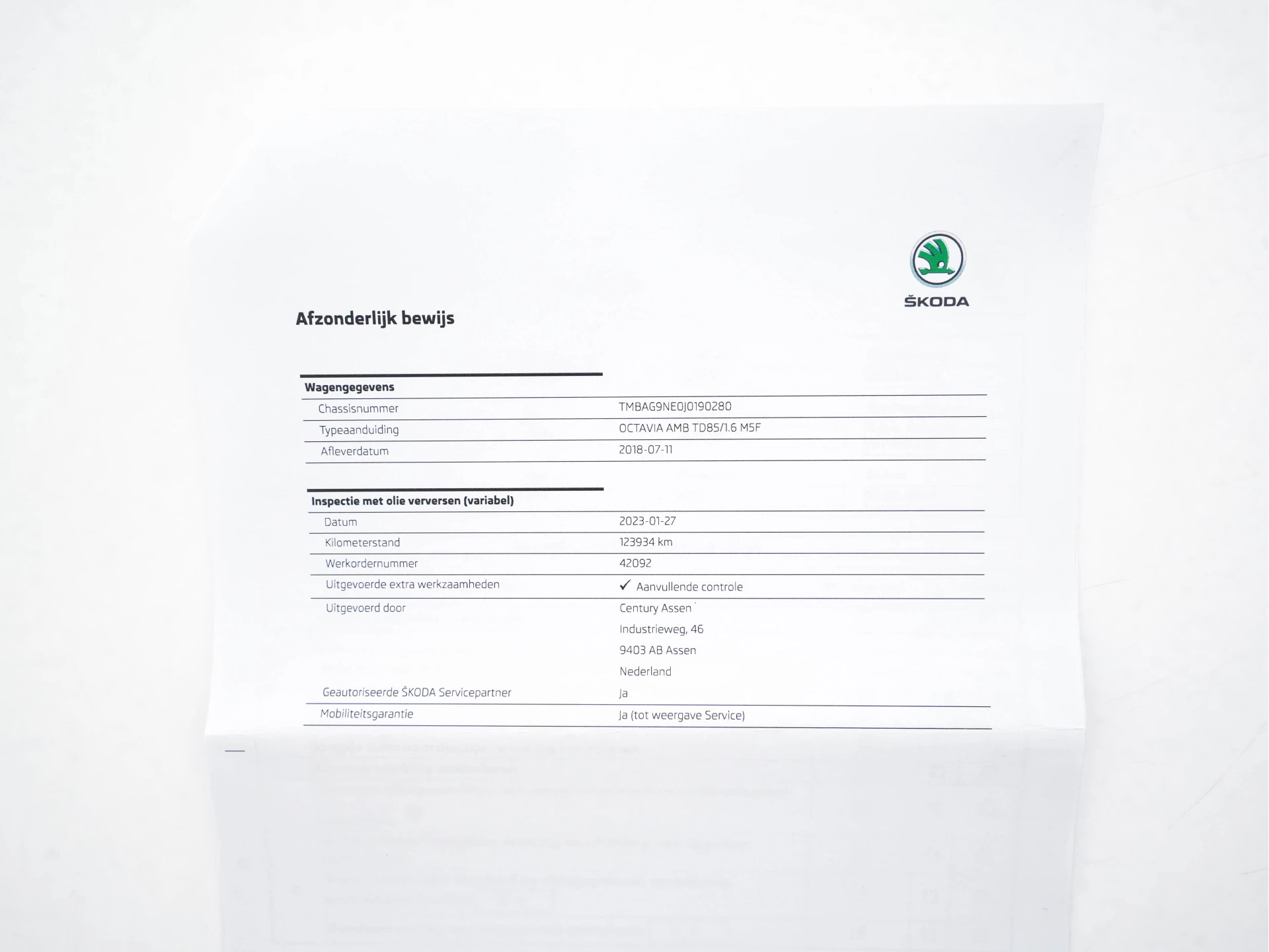 Hoofdafbeelding Škoda Octavia