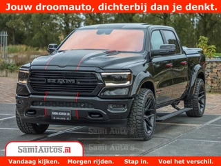 Dodge Ram 1500 GT EDITION | 5.7 HEMI V8 402PK | VIRTUAL COCKPIT | HEAD-UP | ADAPTIVE CRUISE | 360 CAMERA | TRX PACK | VOLLE UITVOERING Comfortabele Dubbele Cabine met Royale 5 Zitplaatsen | BPM vrij | Nu Leverbaar uit Voorraad | Voorraad Nr 2435