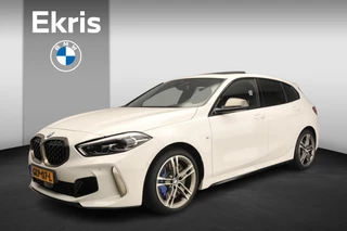 BMW 1 Serie 5-deurs M135i xDrive | M-Sportpakket | LED | HUD | Schuifdak | Elektr. zetels | Keyles go | DAB | Harman-kardon sound | Alu 18 inch