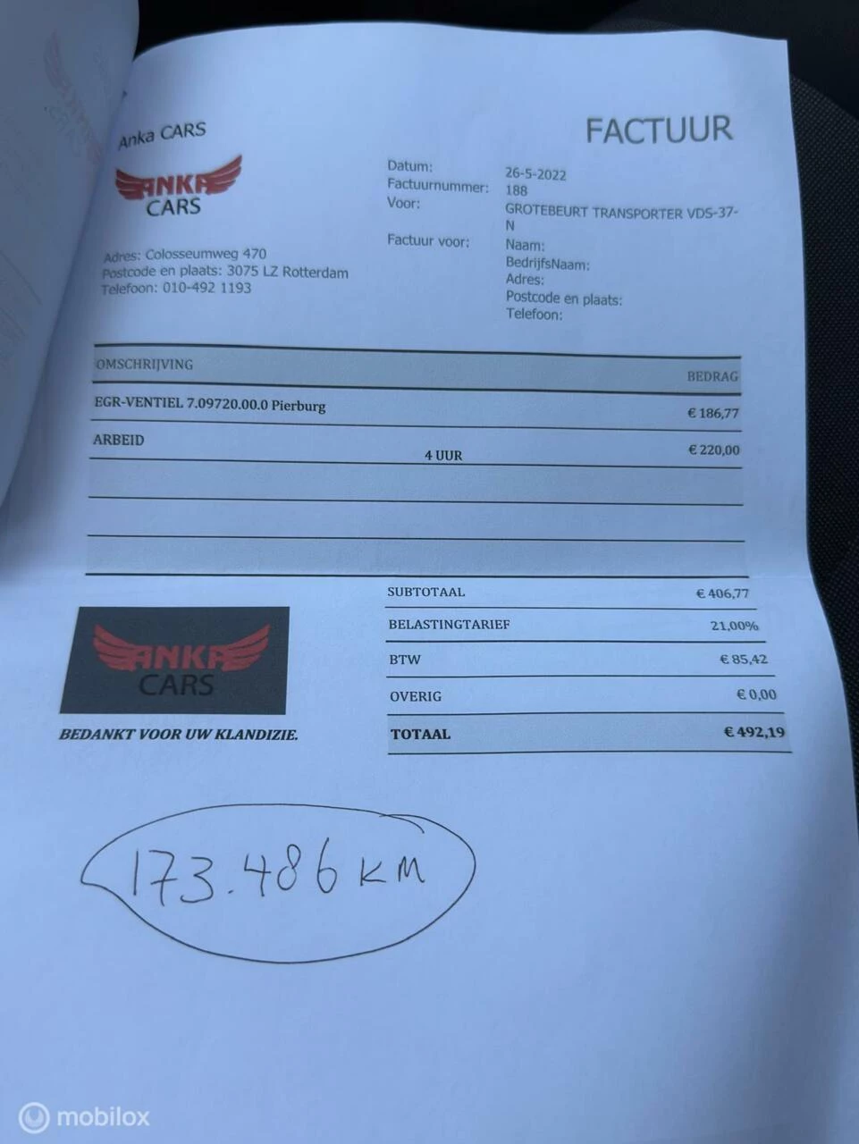 Hoofdafbeelding Volkswagen Transporter