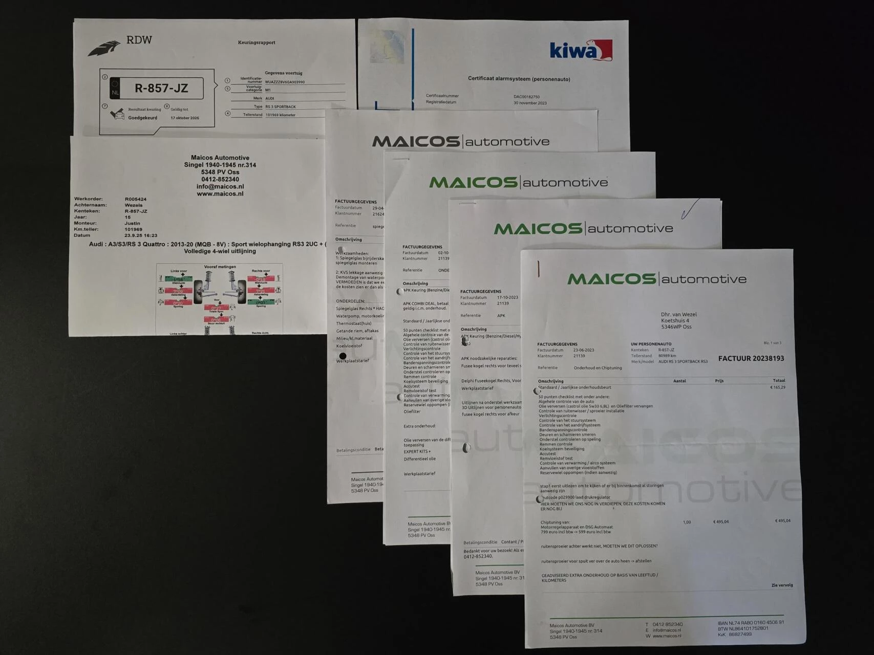 Hoofdafbeelding Audi RS3