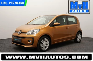 Volkswagen Up! 1.0 BMT high up!|CRUISE|LEER|CLIMA|ORG.NL|LED