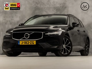 Volvo V60 2.0 B3 Sport 177Pk Automaat (APPLE CARPLAY, GROOT NAVI, PARKEERSENSOREN, GETINT GLAS, SPORTSTOELEN, DAKRAILS ZWART, LED KOPLAMPEN, NIEUWE APK, NIEUWSTAAT)