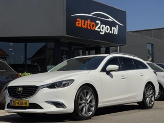 Hoofdafbeelding Mazda 6 Mazda 6 Sportbreak 2.2D SKY-ACTIV-D 175 GT-M LEDER NAVI CAMERA HEAD-UP LED LMV PDC