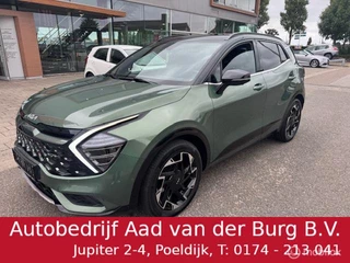 Sportage 1.6T PHEV GT PlusLine 265pk  65 km Volledig elektr. rijden hierna Hybride aandrijving , 19 inch Velgen , Priveglas,  Navigatie + Camera 360o  4x Stoel & Stuur verwarming , Led Verlichting , Trekhaak afneembaar