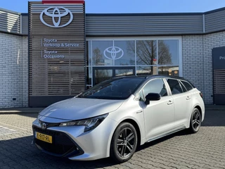 Toyota Corolla Touring Sports 1.8 HYBRID DYNAMIC BI-TONE STOELVERWARMING PARK-SENSOREN CAMERA LM-VELGEN+ALL-SEASON AD-CRUISE PRIVACY-GLASS
