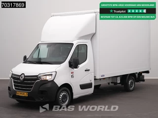 Renault Master 145PK Laadklep Bakwagen LED Airco Cruise Camera Euro6 Meubelbak Koffer Airco Cruise control