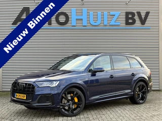 Audi Q7 55 TFSI e quattro S-Line Trekhaak Luchtvering Carplay 360 graden camera 22 Inch velgen S-Line Sportzetels met Ruitstiksel BTW auto Matrix Led