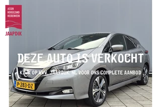 Nissan Leaf BWJ 2022 | e+ Bus | SOH 98% | 62 kWh LONG RANGE | LEDER | STOEL&STUUR VERW | 360 CAMERA | NAVI | CLIMA | PDC 2X | 17'' LMV