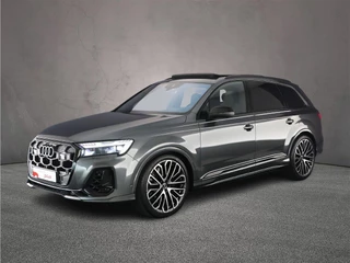 Hoofdafbeelding Audi SQ7 Audi SQ7 507pk 7p | Pano | B&O | Adv. Onderstel | Laser | 360Cam | Keyless | 22 inch | Leder | 4-wiel best. | 7 Persoons | Trekhaak |