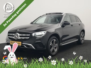 Mercedes-Benz GLC 300e 4MATIC Premium Plug In Hybrid 320pk Dealer O.H. PHEV | Trekhaak Af Fabriek | Panodak | Camera | Lederen Sportstoelen Verwarmd | Sfeerverlichting | Apple Carplay | Sidesteps | Navigatie | DAB |