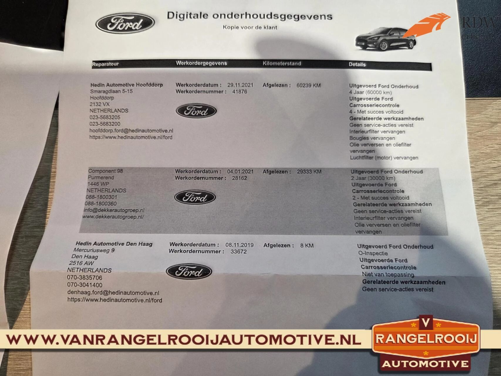 Hoofdafbeelding Ford Focus