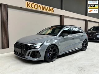 Audi TFSI RS 3 Quattro Sportback PANO|KERAMISCH|MASSAGE|HUD|CARBON|B&O|MATRIX|CAM|MEMORY|KEYLESS|GREEN|SFEER|VOL!