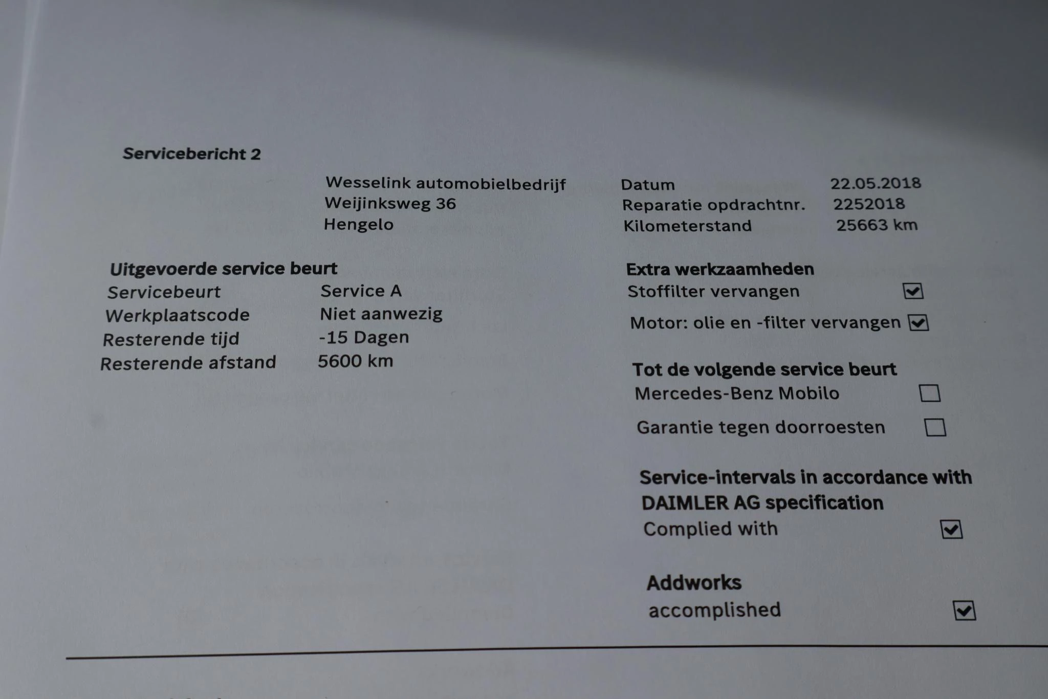 Hoofdafbeelding Mercedes-Benz A-Klasse