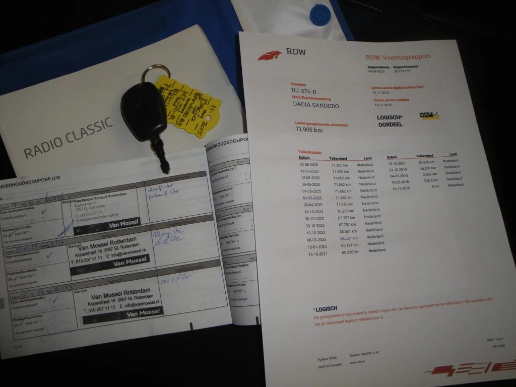 Hoofdafbeelding Dacia Sandero