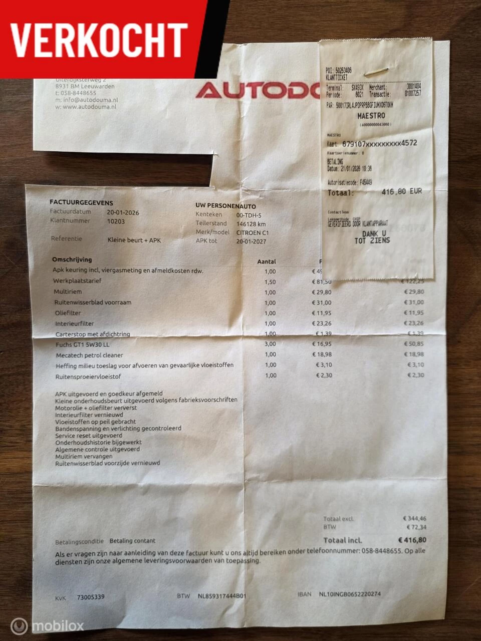 Hoofdafbeelding Citroën C1