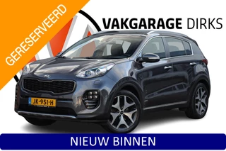 Kia Sportage 1.6 T-GDI Aut. 4WD GT-Line PlusLine ✅ Pano ✅ Leder ✅ Stoel+Stuurverwarming