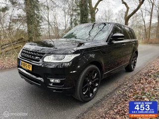 Range Rover Sport 3.0 Black on Black,trekhaak,panorama, TOP!