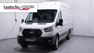 Ford Transit 2.0 TDCi 130 pk L4H3 Trend Navi, Camera Apple Carplay, Lane Assist, PDC V+A, 270 Graden Deuren, 3-Zits