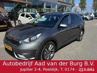 Kia Niro 1.6 GDi Hybrid Edition 140pk , 18 inch velgen & Brede banden, Trekhaak , Navigatie & Camera achter , Parkeerhulp Achter,  Leder/stof bekleding , Priveglas , Key Less entry , Led verlichting , Fabrieks garantie