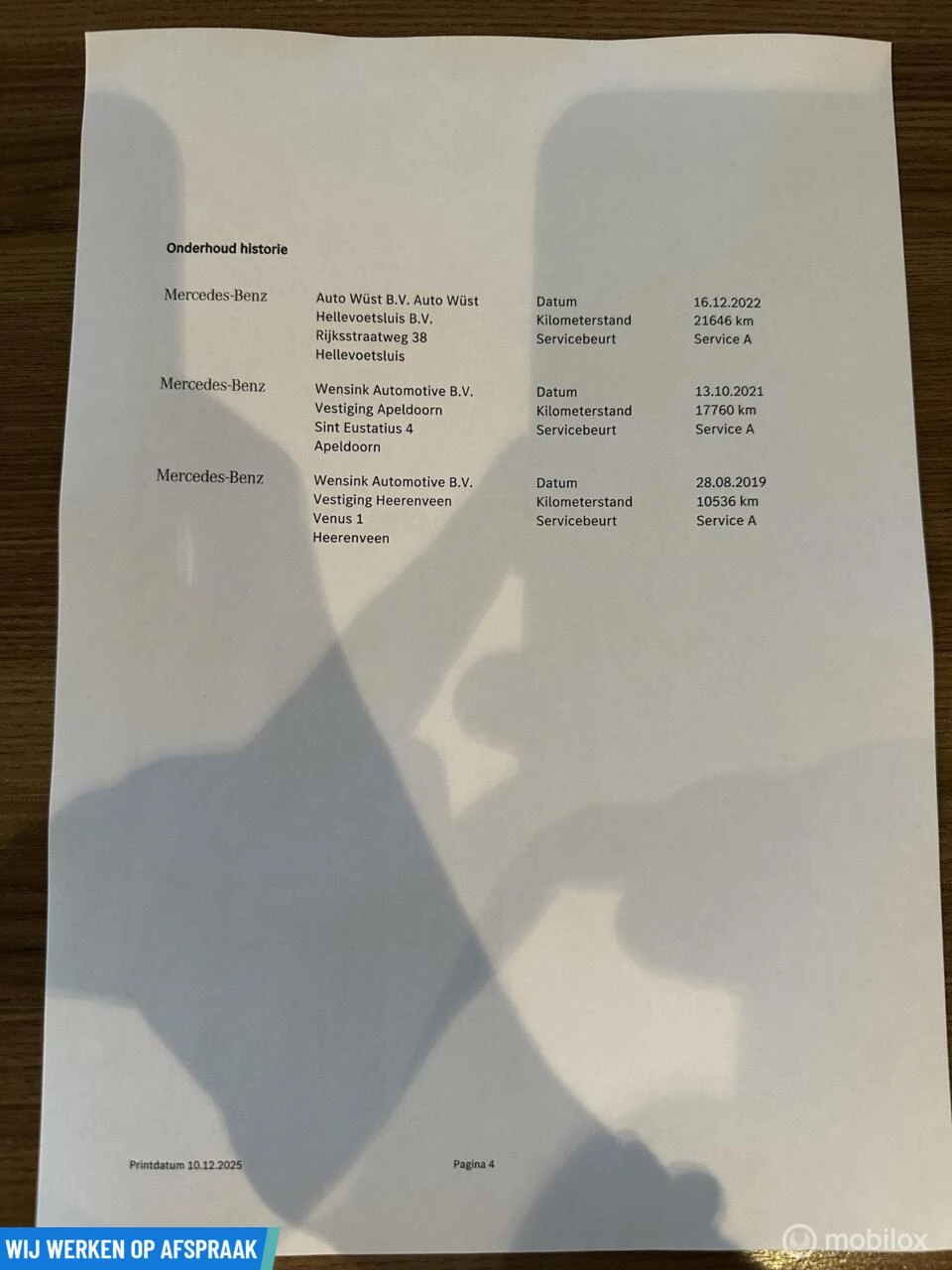 Hoofdafbeelding Mercedes-Benz B-Klasse