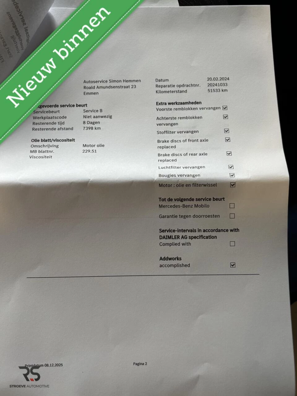 Hoofdafbeelding Mercedes-Benz A-Klasse