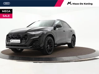 Hoofdafbeelding Audi Q8 Audi Q8 55 TFSI e quattro Pro Line S 394 PK · B&O Premium 3D · Vierwielbesturing · Assist parking plus, remote · Trekhaak elek. wegklapbaar · MEGA Sale