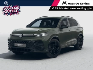 Volkswagen Tiguan R-Line Edition 1.5 eHybrid 204 PK 6 versn. DSG PRIVATE LEASE VANAF €595P/M · Black Style Pakket · Achteruitrijcamera · Voorstoelen verwarmd · Draadloze telefoonlader · Voorraad OUTLET