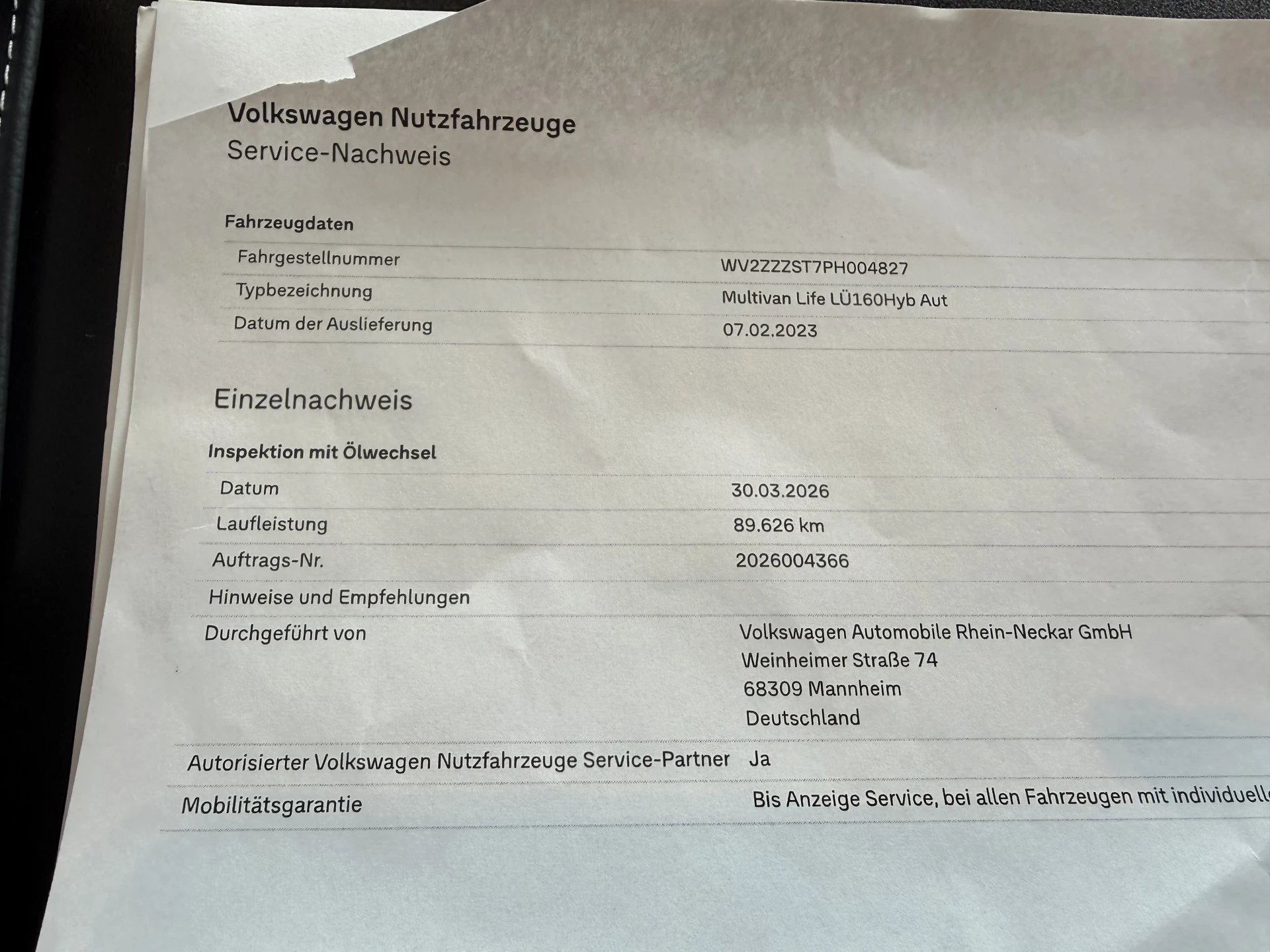 Hoofdafbeelding Volkswagen Multivan