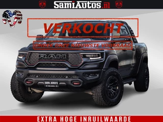 Dodge Ram 1500 TRX 6.2 4X4 | FULL PPF WRAP | HELLCAT | DIGI CLUSTER | RAMBAR | BEADLOCK WHEELS | PANORAMA | HEADUP | 360CAM | 12'' MULTIMEDIA | CARBON PACK | 3500KG | ZEER EXCLUSIEF