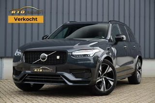 Volvo XC90 2.0 T8 Recharge AWD R-Design|Black|Leder|7-zits