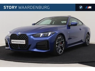 BMW 4 Serie Coupé 420i High Executive M Sport / Schuif-Kanteldak / Adaptieve LED / Stoelverwarming / M Sportonderstel / BMW Live Cockpit Professional