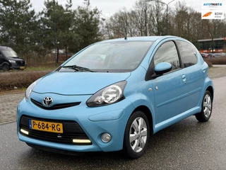 Toyota Aygo 1.0 VVT-i AUTOMAAT Dynamic Blue, 69000 km, airco, 5 deurs, vele opties