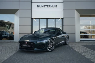 Hoofdafbeelding Jaguar F-Type Jaguar F-Type P300 RWD R-Dynamic | Facelift | British Racing Green | Meridian Audio |