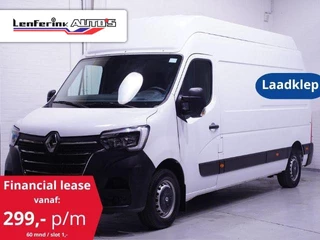 Renault Master 2.3 dCi 135 pk L3H3 LAADKLEP Airco Cruise control, Audio, 3-Zits, APK 09-2025
