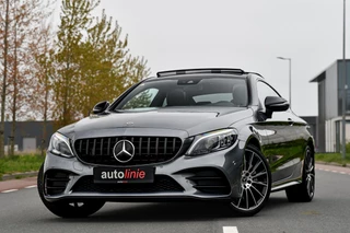 Mercedes-Benz C-klasse Coupé 300 AMG Night. Pano, 360, Burm, Dodeh, Keyless, Sfeer, CarPlay, Multibeam!