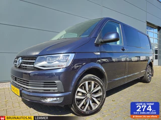 Hoofdafbeelding Volkswagen Transporter Volkswagen Transporter 2.0 TDI L2H1 DC Highl Led Luxe cabine