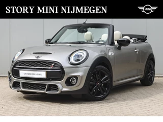 MINI Cooper S Cabrio JCW Hammersmith Automaat / Achteruitrijcamera / LED / Comfort Access / Park Assistant / Stoelverwarming / Harman-Kardon / Leder
