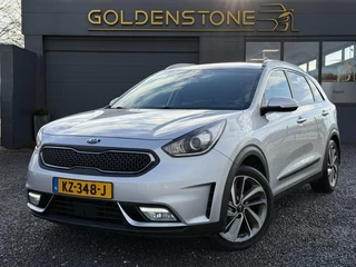 Kia Niro 1.6 GDi Hybrid SportsLine 2e Eigenaar,Camera,Navi,Leder,Clima,Cruise,Stoelverw.Stuurverw.Stoelventilatie,Pdc,Lm velgen,N.A.P,Nieuwe Apk bij Aflevering
