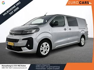 Opel Vivaro 2.0 Diesel 180 S&S L3 Automaat Dubbele Cabine 2 schuifdeuren Android Auto/Apple CarPlay Navigatie Keyless Entry&Start Climate Control Camera Cruise Control Houten afwerking laadruimte Trekhaak lichtmetalen velgen