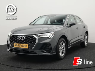 Audi Q3 Sportback 45 TFSI e Edition Plug in Hybrid Nano Grey Metallic 245pk PHEV | Navigatie | Adaptive Cruise | Trekhaak af Fabriek | Stoelverwarming | DAB | Climate Control | Virtual |