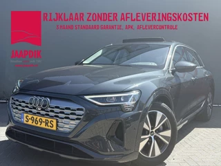 Audi Q8 e-tron BWJ 2023 50 quattro340 PK Edition 95 kWh TREKHAAK | PANO | LEDER | FULL LED | STOELVER. | DAB + | CARPLAY + ANDROID | NAVI | CLIMA | CRUISE | LMV | PDC