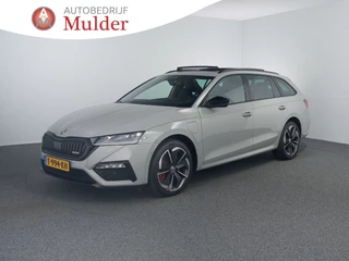 Škoda Octavia Combi 1.4 TSI RS iV PHEV Business | Leer | Matrix | Canton | Standkachel | Trekhaak | ACC | Pano |