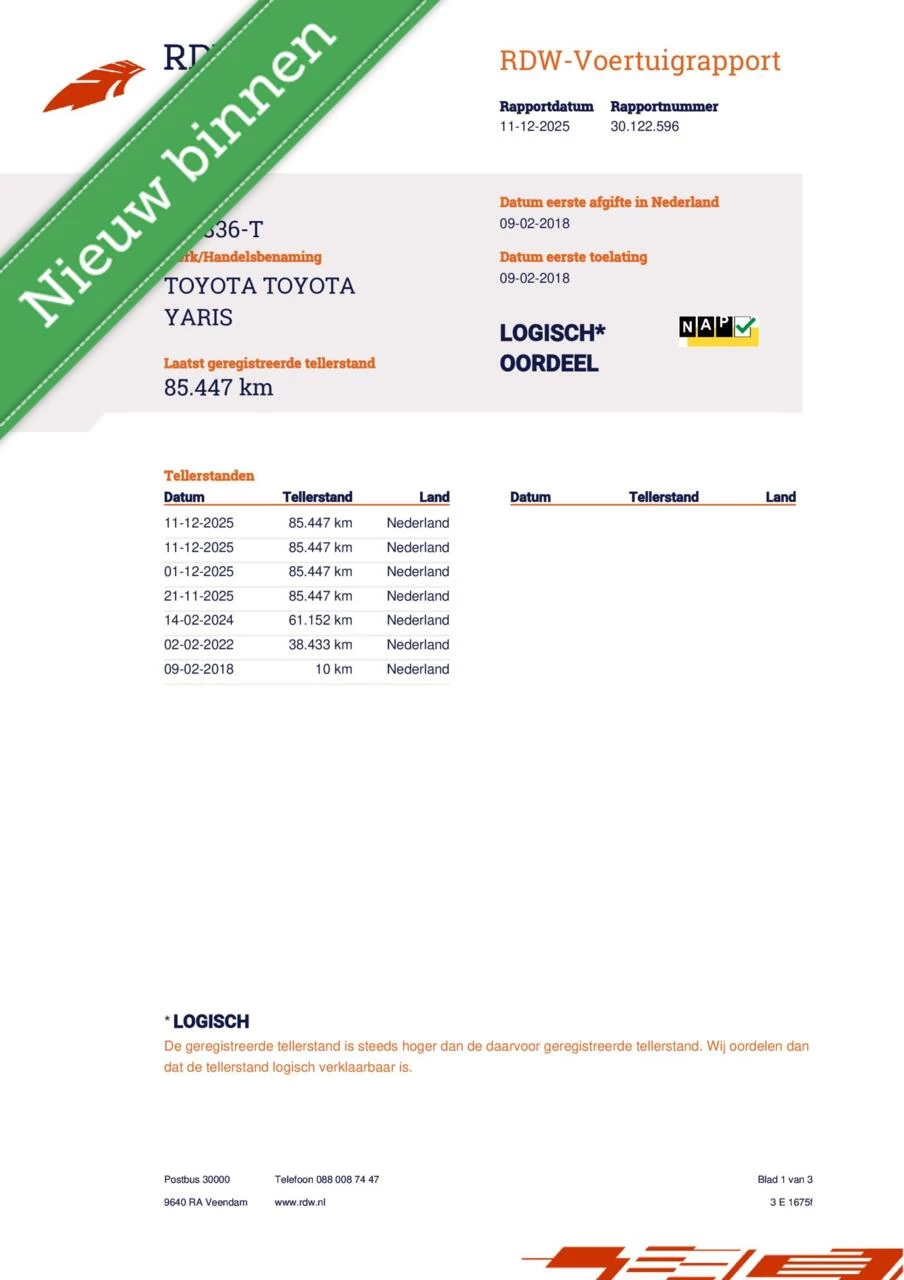 Hoofdafbeelding Toyota Yaris