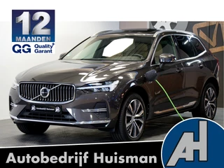 Volvo XC60 2.0 T6 AWD Long Range 293kW/399pk Aut8 Plus Bright STOELMASSAGE + PANORAMADAK + HARMAN/KARDON + PILOT ASSIST + GOOGLE MAPS&SERVICES + CAMERA + KEYLESS ENTRY&GO + LANE ASSIST + FULL LED + STOEL-&STUURVERWARMING + PARKSENSOREN + 20" LM-VELGEN!!
