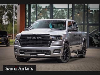 Dodge Ram Pick-Up 2025 NIGHT PREMIUM | BOM VOL + 14.4 INCH SCHERM BOM VOL | LUCHTVERING | HUD | HURRICAN 420PK 636 Nm TWIN TURBO | PRIJS MET LPG EN COVER EN GARANTIE | DUBBELE CABINE | PICK UP | 5 PERSOONS | DC | GRIJSKENTEKEN | VOORRAAD NR 2215 - 4984