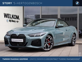 BMW 4 Serie Cabrio 420i High Executive M Sport Automaat / Air Collar / Adaptieve LED / Parking Assistant Plus / Comfort Access / M Sportonderstel / Stuurverwarming