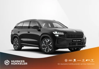 Skoda Kodiaq 1.5 TSI PHEV Sportline Business 204pk DSG Automaat, Panoramadak, Adaptive cruise control, Elektrische achterklep, Trekhaak, Achteruitrijcamera, Stoelverwarming, Head-Up display, Full LED matrix koplampen