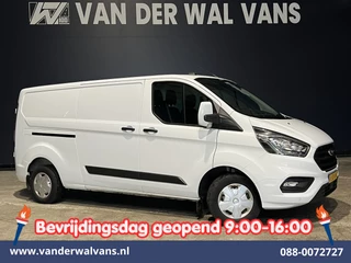 Ford Transit Custom 2.0 TDCI 131pk L2H1 Euro6 Airco | Apple Carplay | Stoelverwarming | LED | Cruisecontrol Verwarmde voorruit, Parkeersensoren, Bijrijdersbank, 2800kg trekvermogen, Android Auto