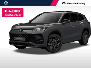 Volkswagen Tayron R-Line-Edition 1.5 eHybrid 204 pk 6 versn. DSG · Assistance pakket plus · Black style pakket · Design pakket · Interieur style pakket · Trekhaak incl. aanhangermanoeuvreerhulp ‘trailer assist’ ·